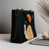 HIJAB CANVAS BAG - BLACK - M070